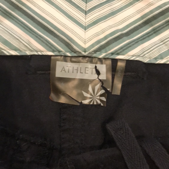 ATHLETA Black Washed Velvet Skirt Size 6 - Picture 6 of 7